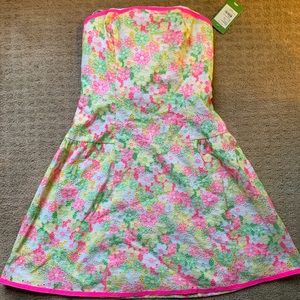 NWT Lilly Pulitzer Strapless Dress